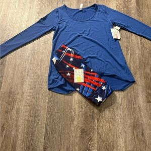 Lularoe outfit lynnae small os leggings new with tag
